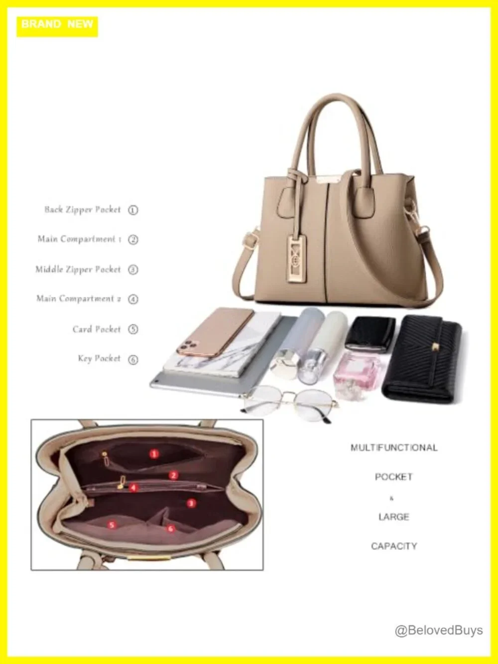 N/A versatile satchel
